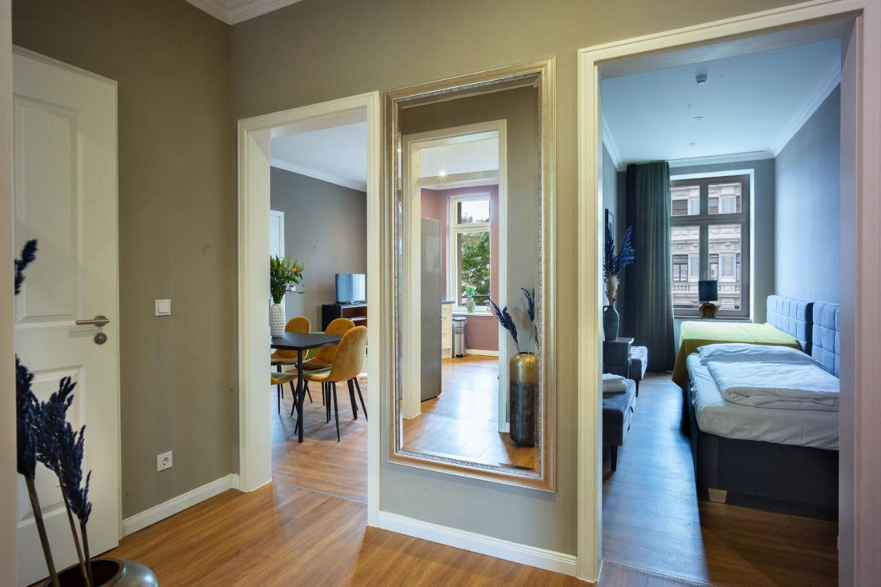 Leipzig-Suites No.12 4 Zimmer Apartment Und Balkon 外观 照片