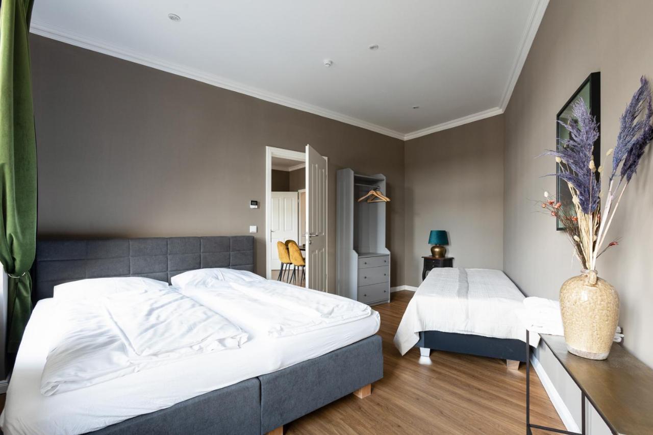 Leipzig-Suites No.12 4 Zimmer Apartment Und Balkon 外观 照片