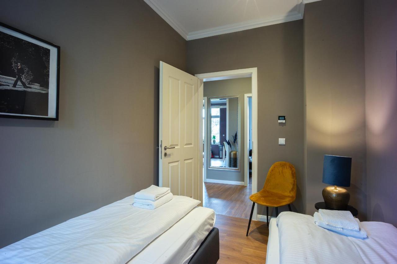 Leipzig-Suites No.12 4 Zimmer Apartment Und Balkon 外观 照片